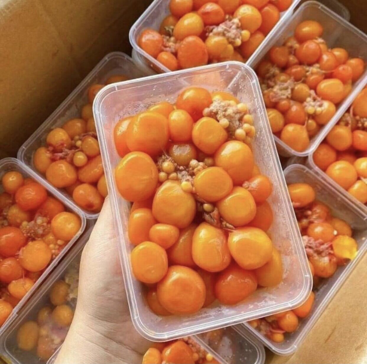 Trứng gà non hộp 500g (Ship hoả tốc HCM)