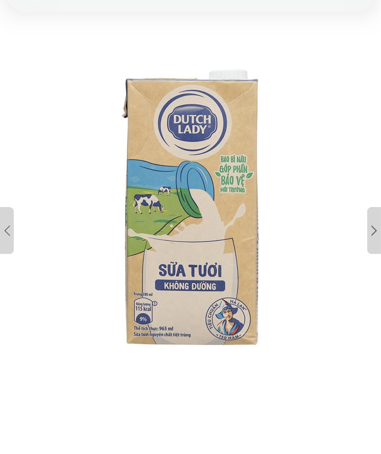 Sữa cô gái hà lan hộp 965ml có đường
