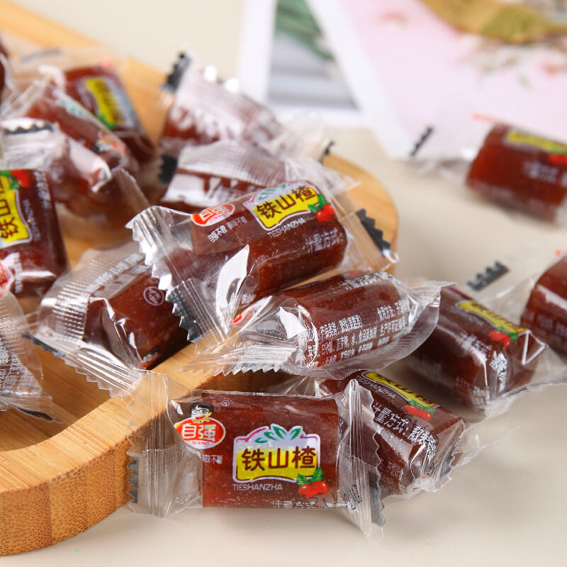 Thiết Sơn Tra Tự Cường Đóng Gói Lẻ G Quả Đan Bì Sơn Tra Miếng CuộN Kiểu Cũ