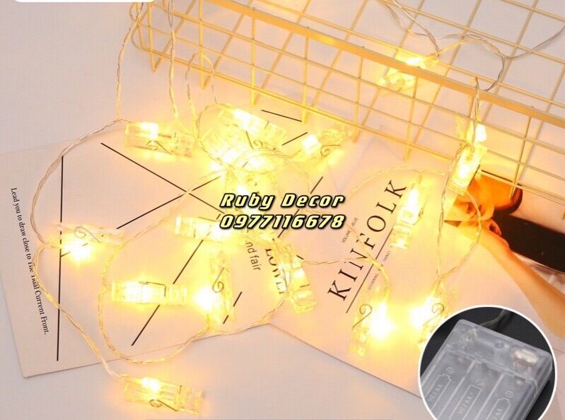 *Xả Kho* Dây Đèn Led Kẹp Ảnh Trang Trí