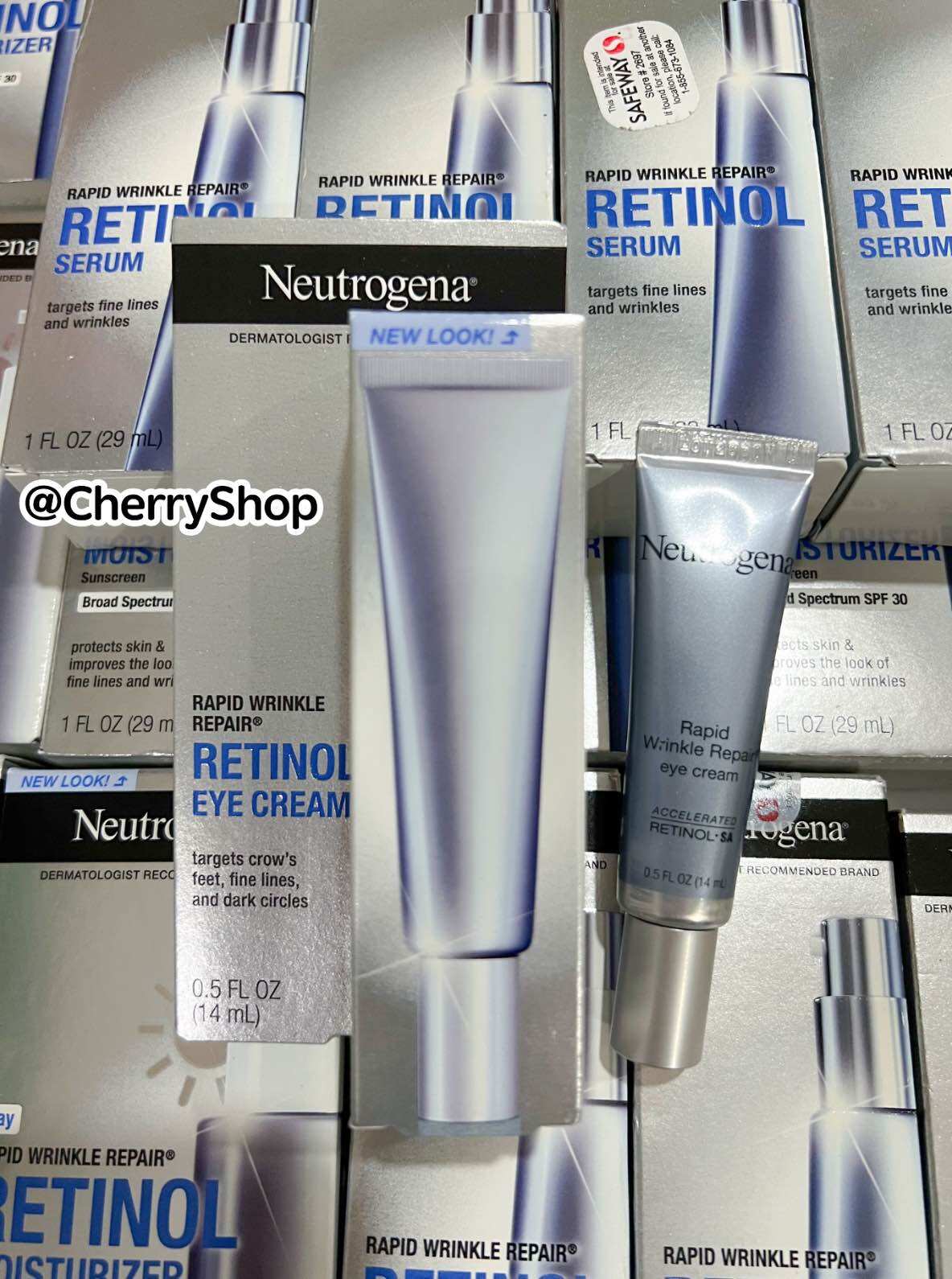 [NEW]Kem dưỡng mắt Neutrogena Rapid Wrinkle Repair Retinol Eye Cream (14ml)