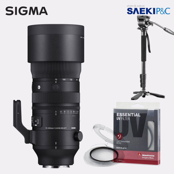 Sigma | S 70-200 Sony Fe (Manfrotto Filter + Monopod) Giá 43,791,240 Đồng*Miễn phí vận chuyển
