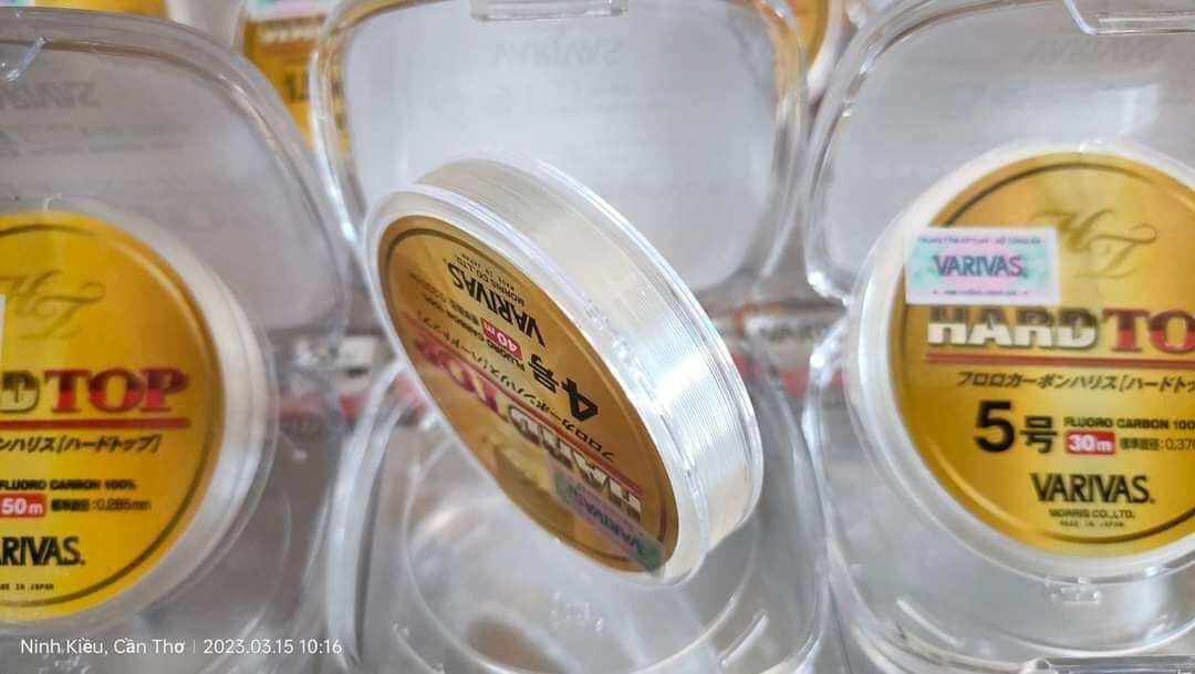 Dây Câu Cá Varivas Hard Top - 50m - FluoroCarbon