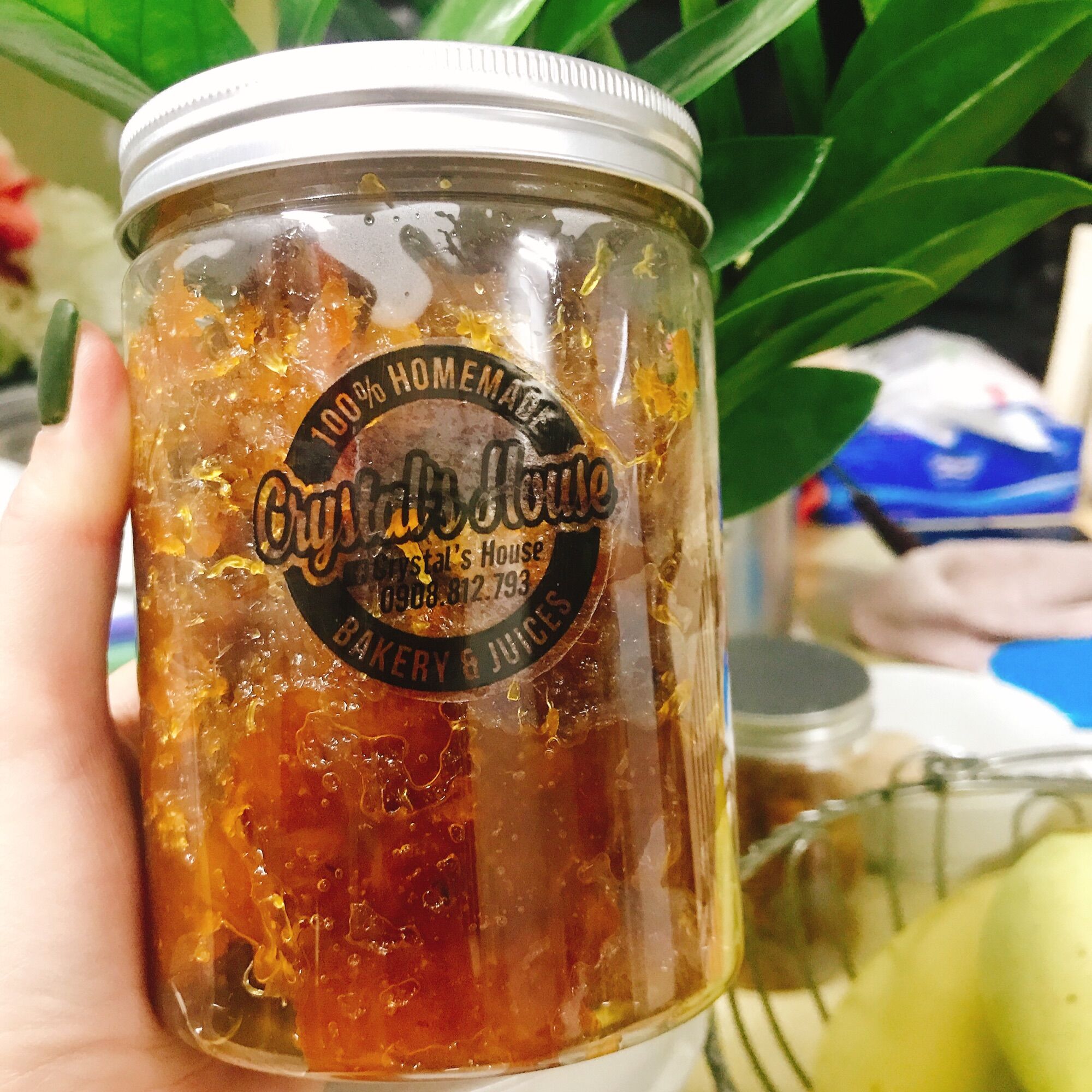 [HCM]Mứt Thơm Làm Nhân Bánh Dứa Đặc Biệt Không Chất Bảo Quản và Chất Phụ Gia (700gr)