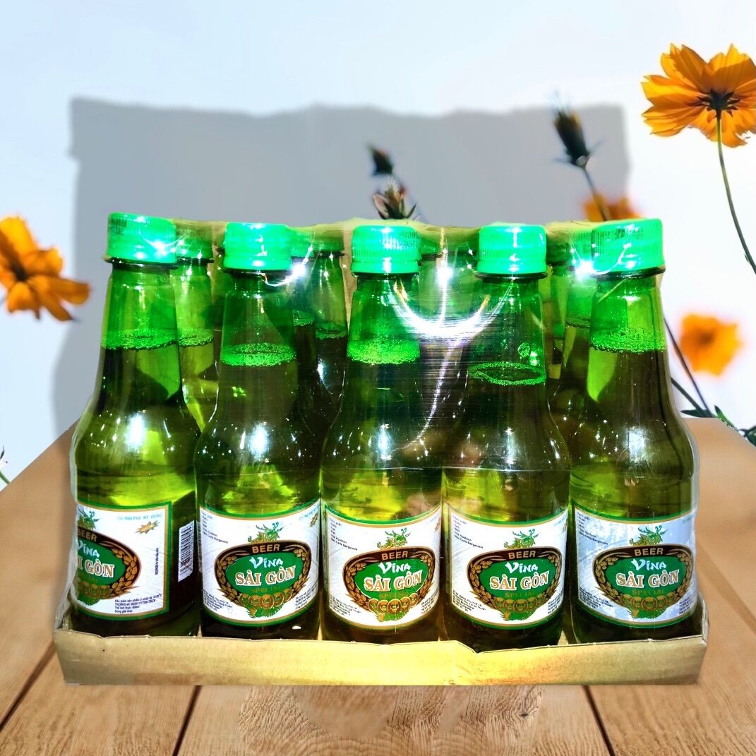 Bia tươi vina sài gòn xanh chính hãng