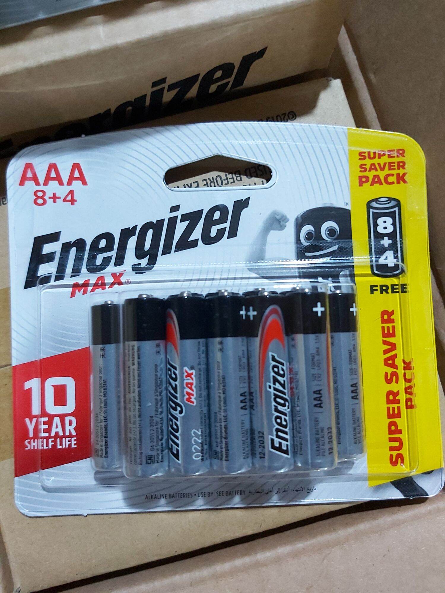 Pin Energizer AA-AAA vỉ 12 viên