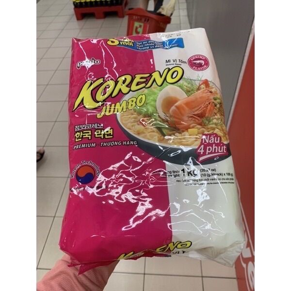 Mì Koreno Jumbo đủ vị 1kg(BC)