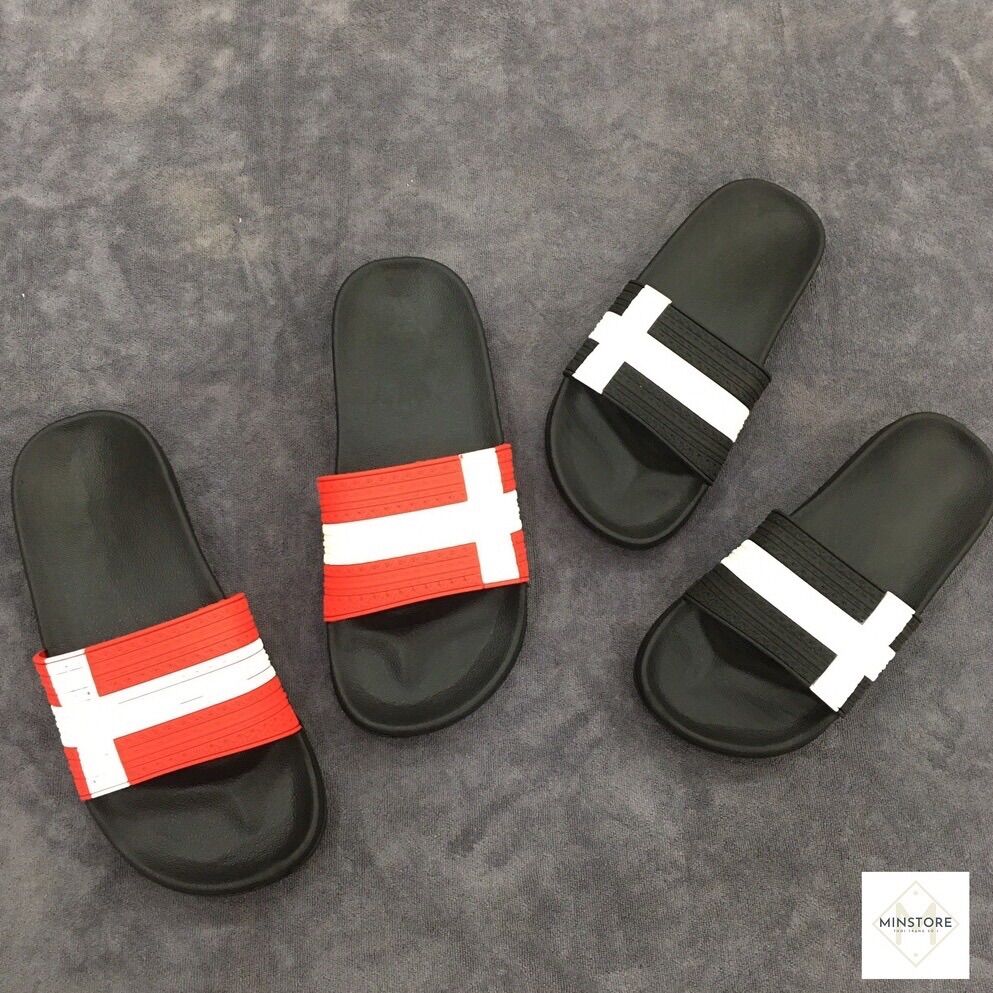 Dép lê unisex, Dép quai ngang kẻ sọc full size Nam Nữ dáng thể thao chống nước siêu đẹp - dép lê nam nữ - dép lê