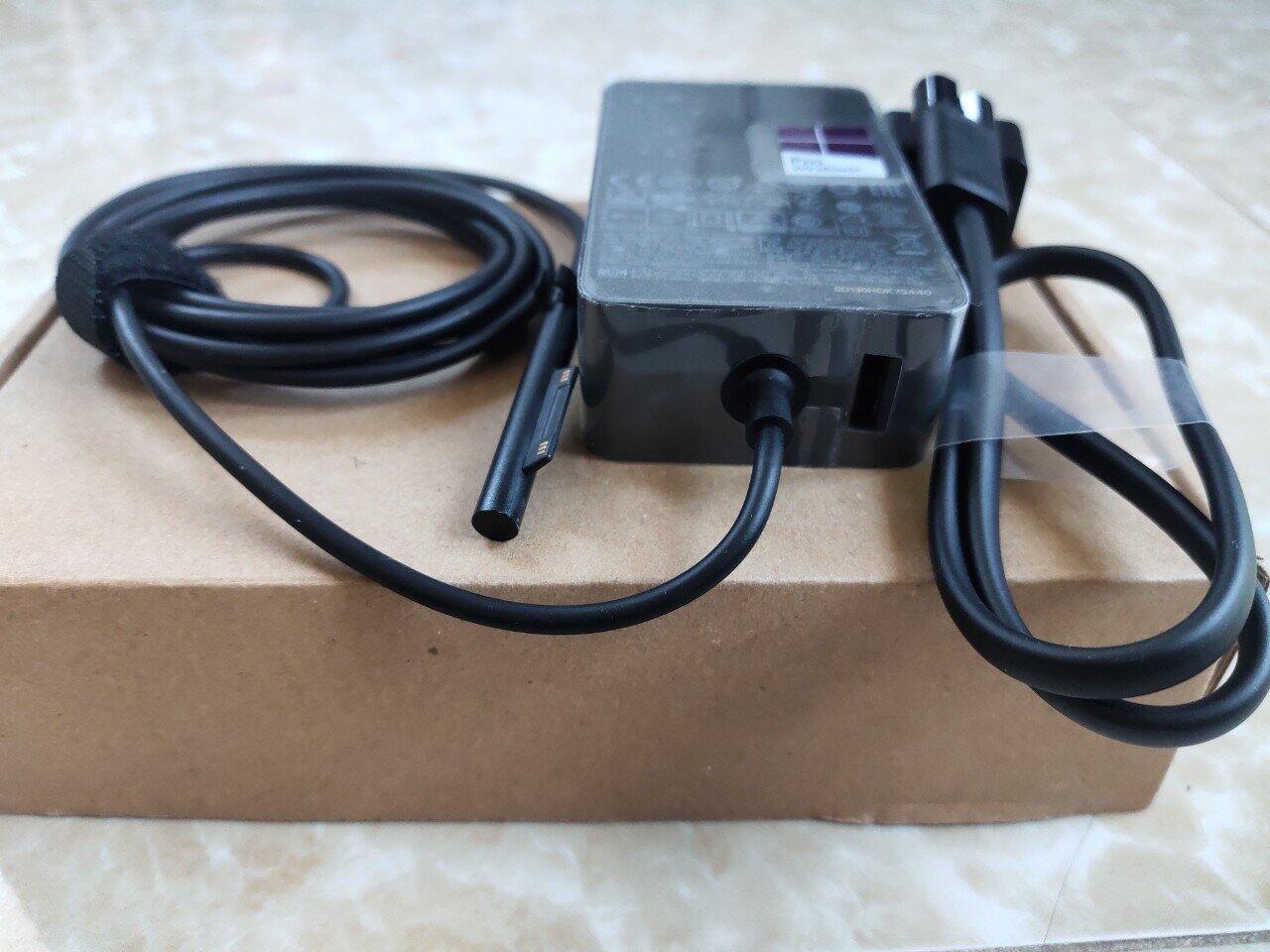 Sạc Surface Pro 4 M3 15v-4a 65W- Charge for Surface Pro 4 M3 15v-4a 65W