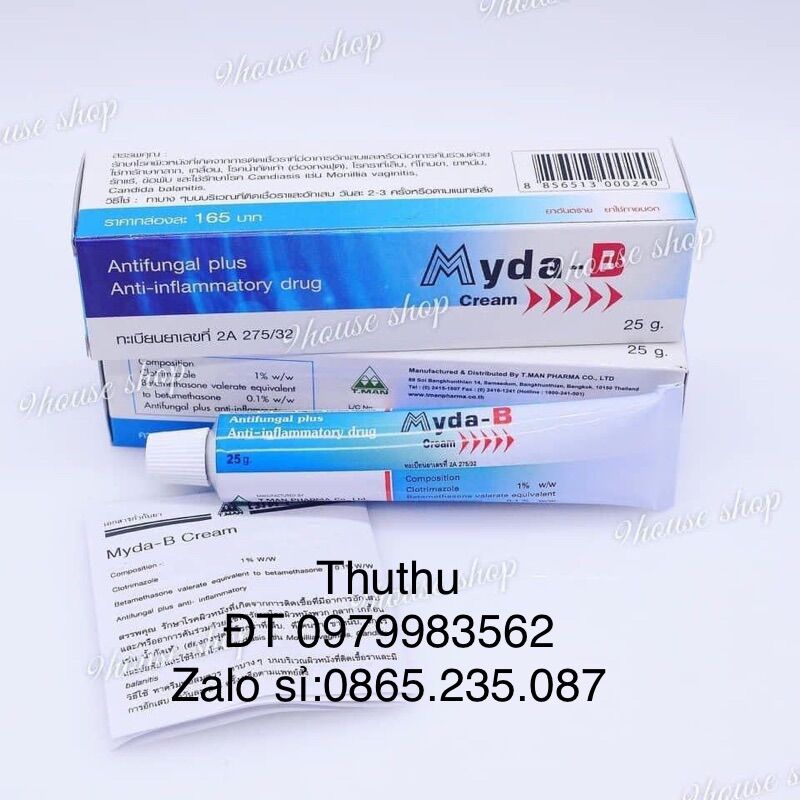 Kem myda b thái lan 15g
