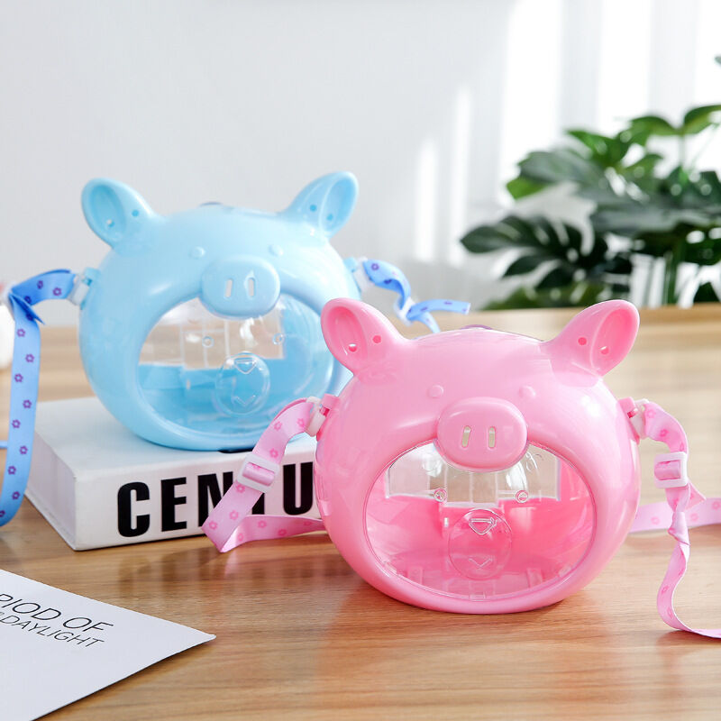 Lồng BÉ HEO đeo vai du lịch cho thú cưng đầy đủ phụ kiện