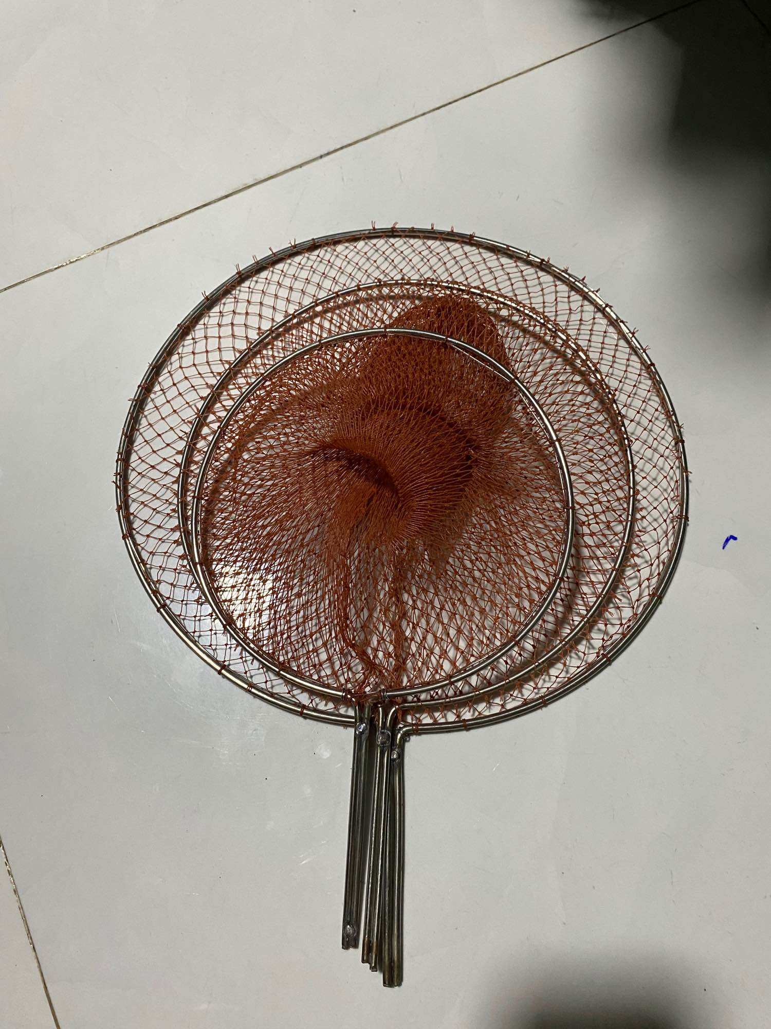 Vợt vớt cá đánh cá xiệt cá ngang 18cm 24cm 30cm