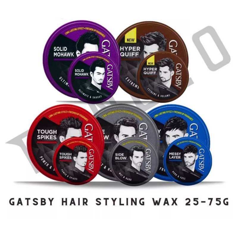 Wax vuốt tạo kiểu tóc nam Gatsby Hair Styling Wax 75g & 25g