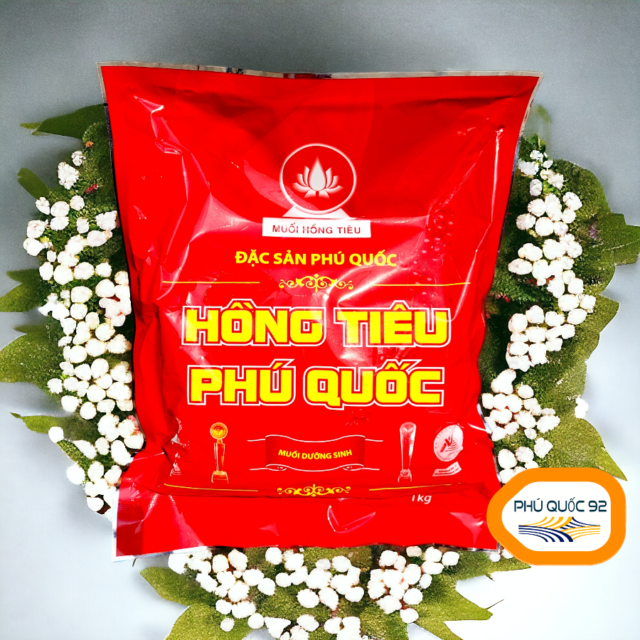 1kg Muối Hồng Tiêu Phú Quốc