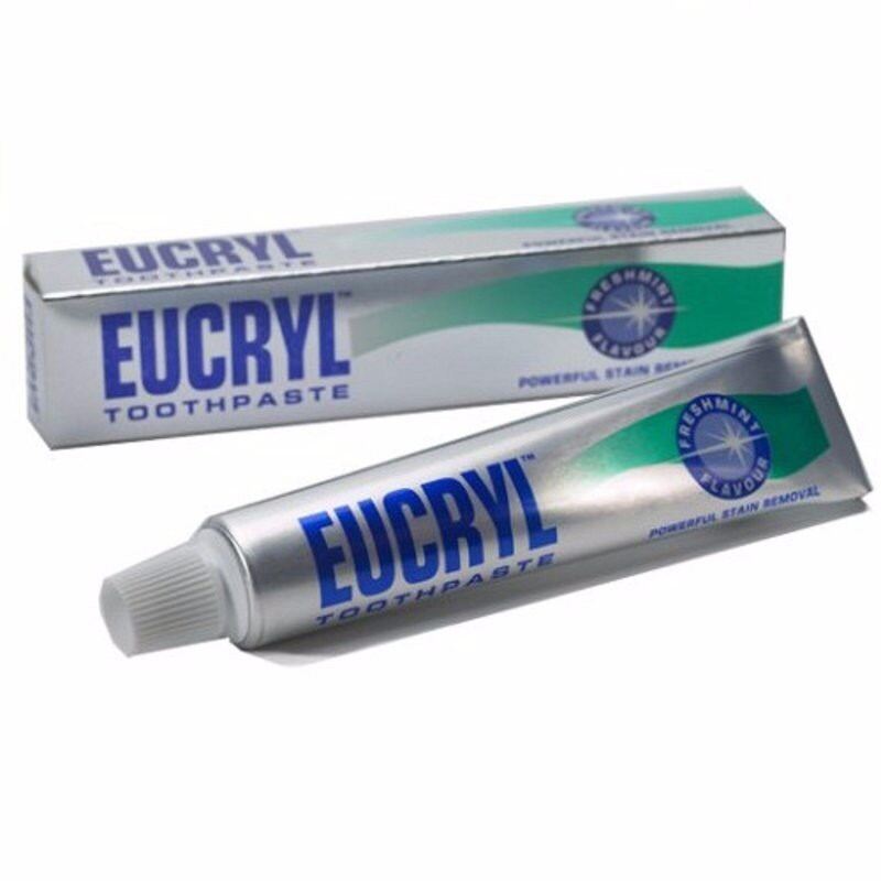 Kem đánh răng tẩy trắng Eucryl 50ml - Chính hãng