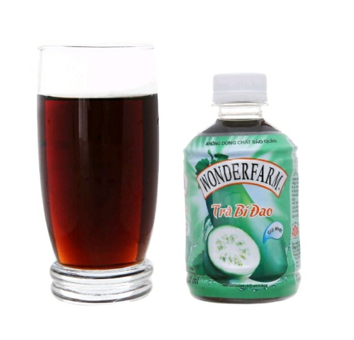 Thùng 24 Chai Trà Sâm Bí Đao Wonderfarm 280ml