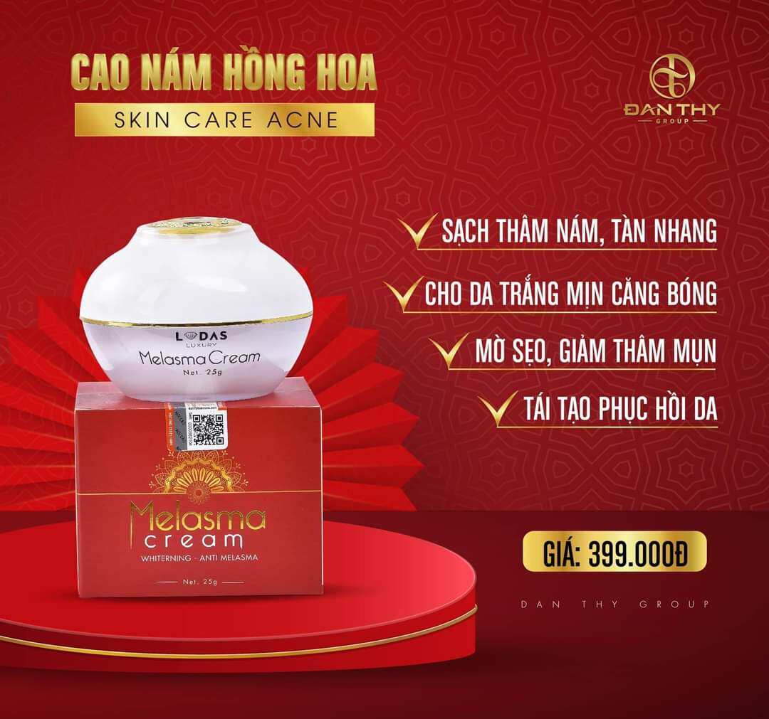 Combo cao nám hồng hoa+serum to 30ml Đan Thy