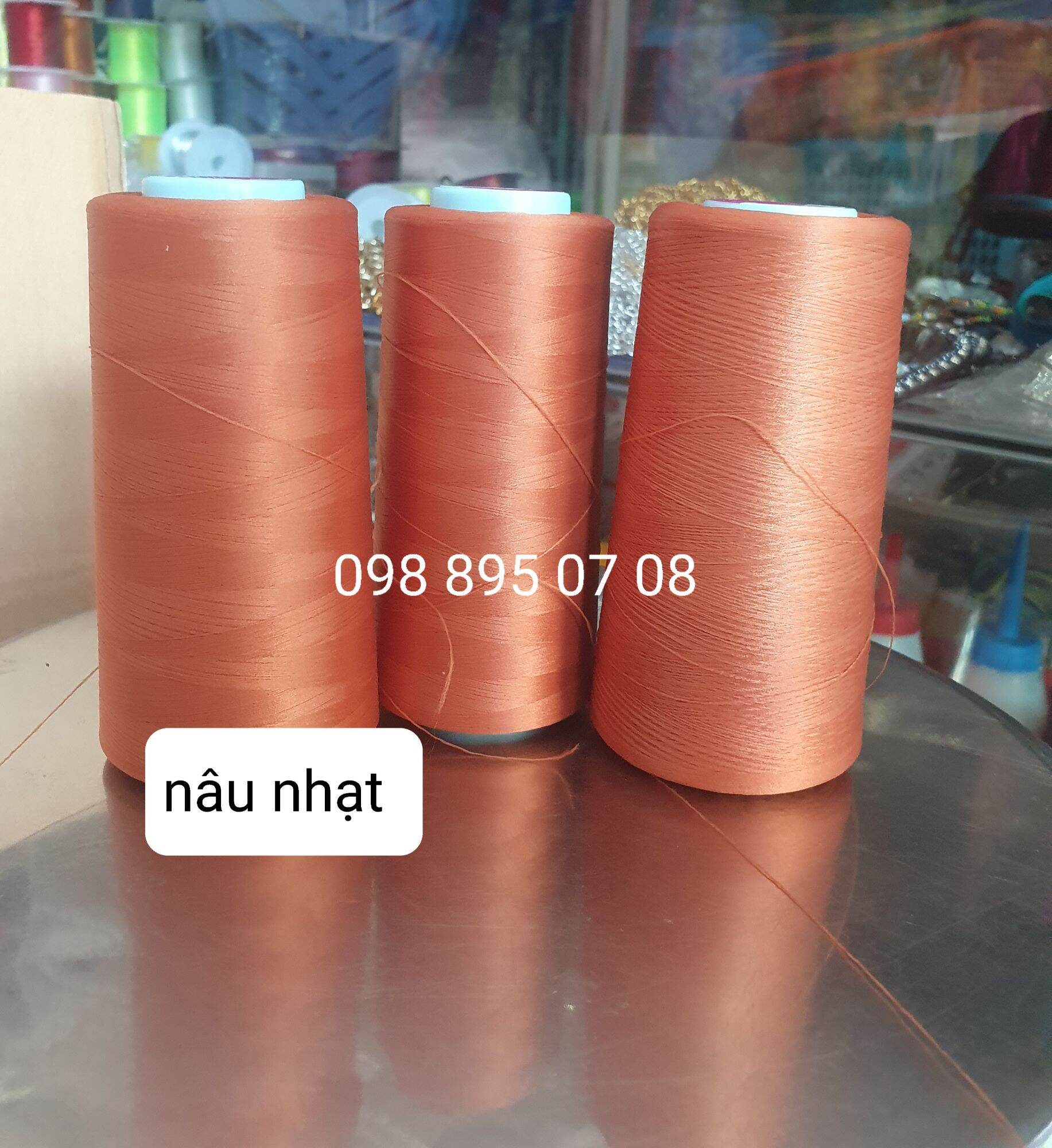 SÉT 3 CUỘN CHỈ TƠ VẮT SỔ.CUỐN LAI (5000M)