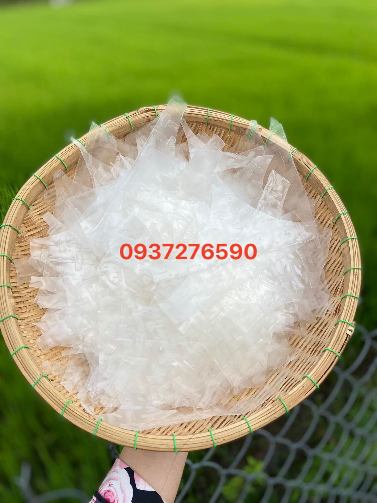 500gr bánh tráng rìa mỏng phơi sương loại 1 Tây Ninh