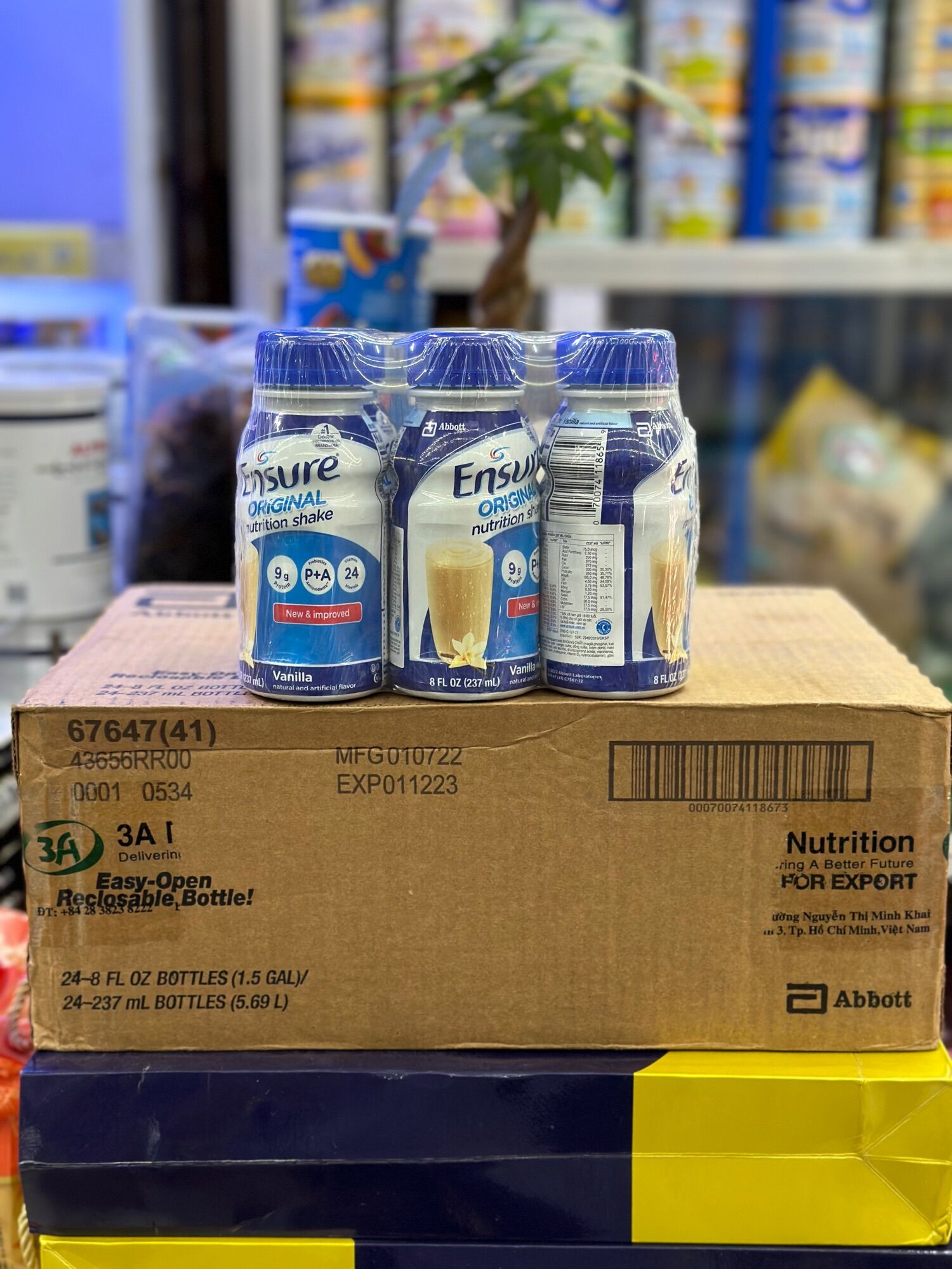 Sữa Ensure nước 237ml lốc 6 chai