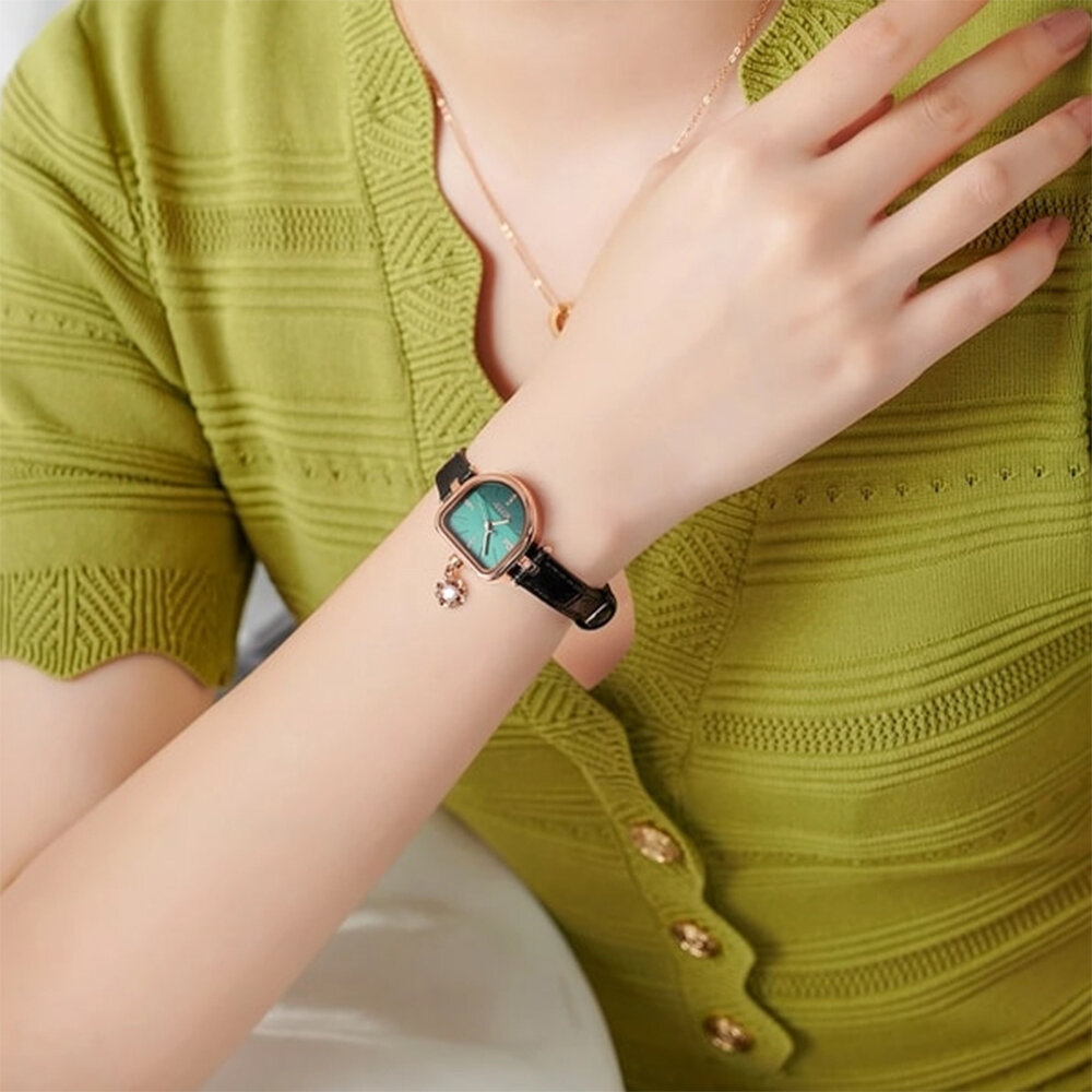 Đồng hồ nữ Julius JA-1394 dây da độc đáo