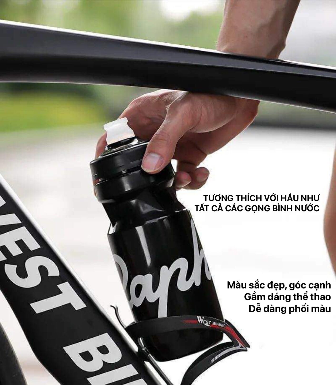 Bình Nước Thể Thao Xe Đạp RAPHA
