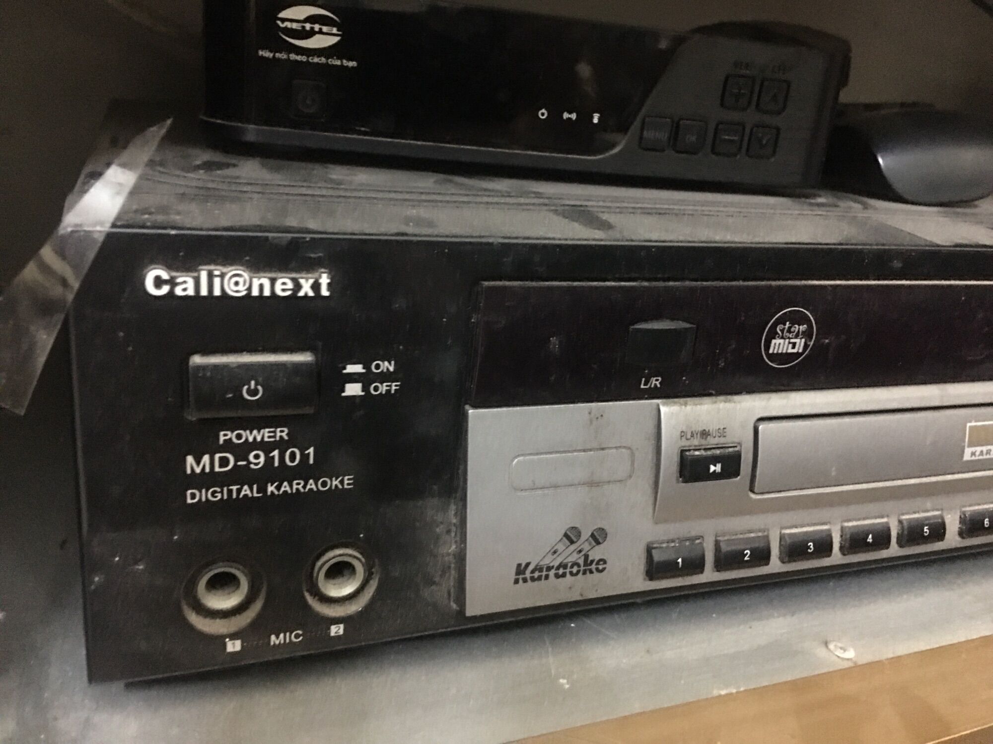 ĐẦU KARAOKE Cali@next  6 số  DVD