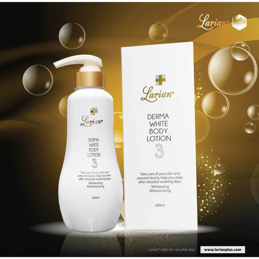 Kem dưỡng trắng body Larian Derma White Body Solution