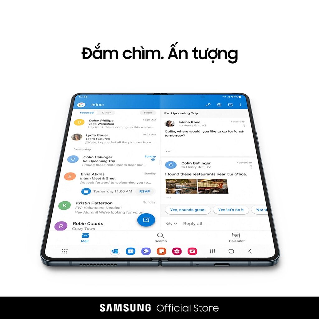 Điện Thoại Samsung Galaxy Z Fold 4 5G - Hàng Chính Hãng - Nguyên Seal