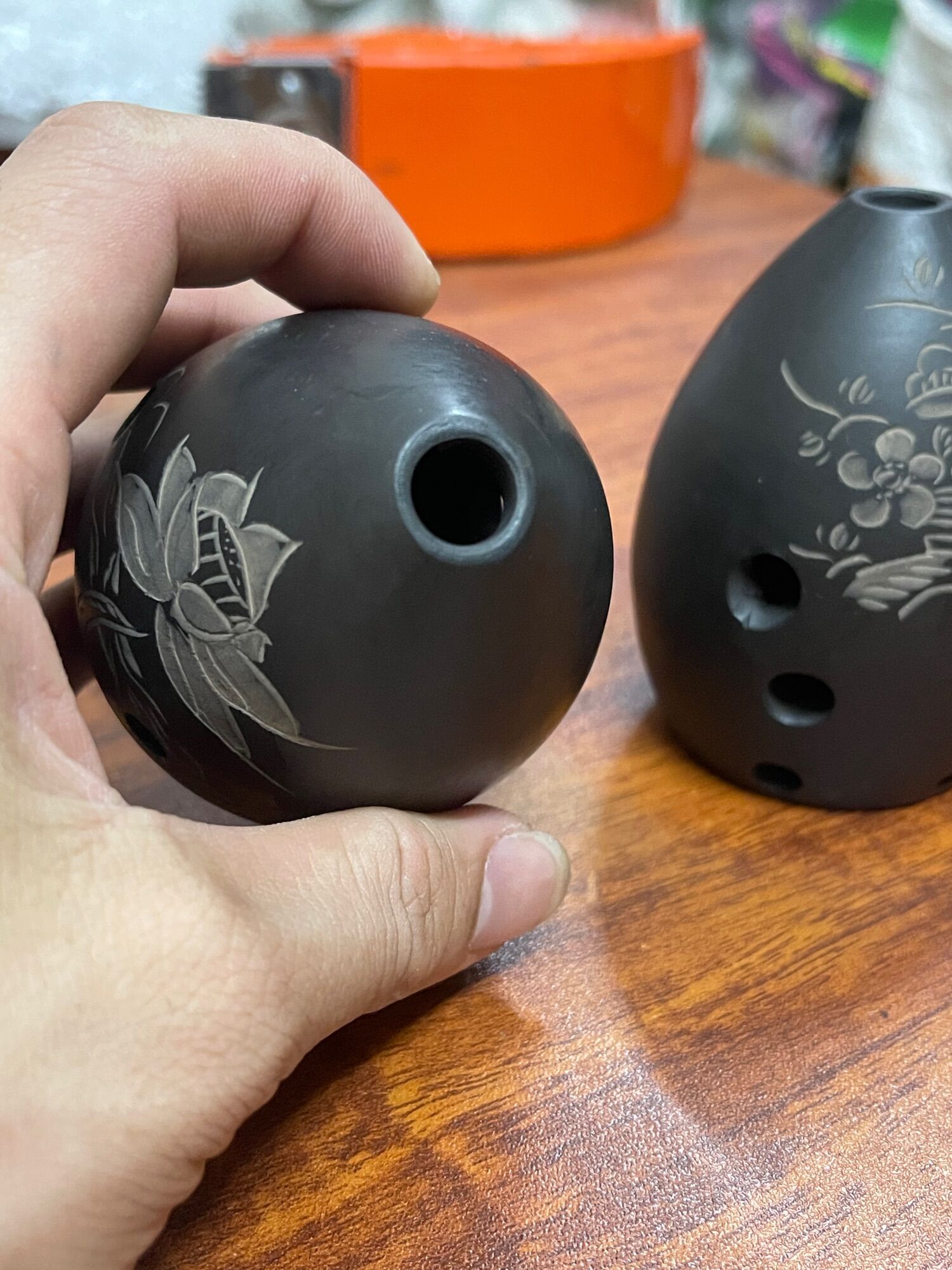 Sáo ocarina 8 lỗ bằng gốm sứ