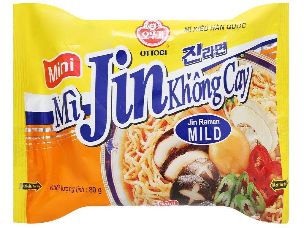 Mỳ Hàn Quốc Ottogi. Combo 3(20 gói 4 loại)