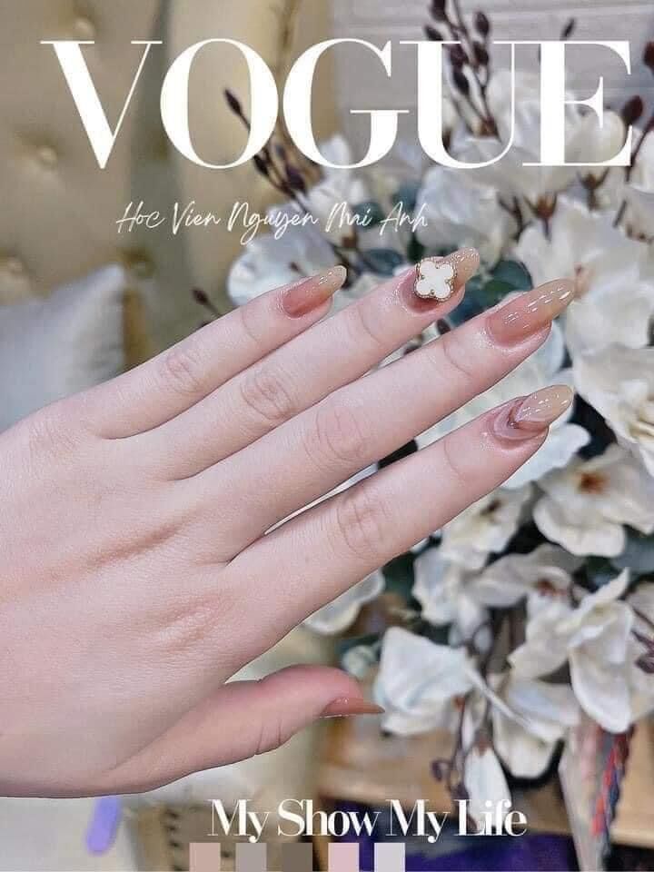 Charm Nail 4 lá trang trí móng