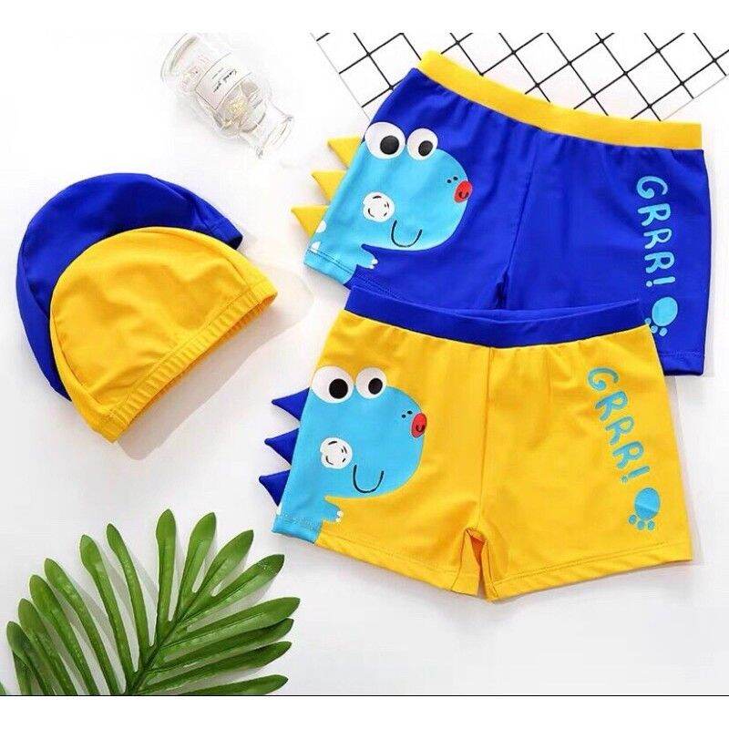 Quần bơi kèm nón bé trai (shop giao ngẫu nhiên)