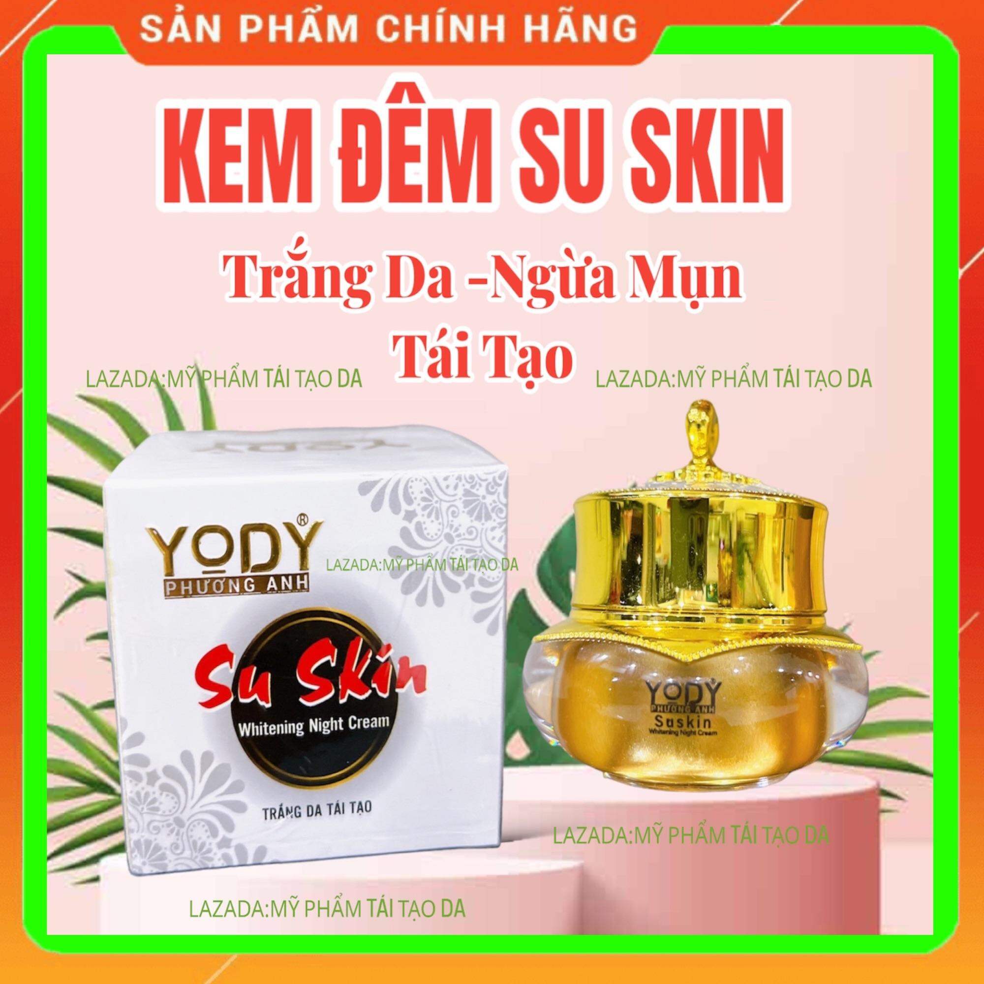 KEM DƯỠNG TRẮNG DA TÁI TẠO BAN ĐÊM SU SKIN YODY WHITE PHƯƠNG ANH