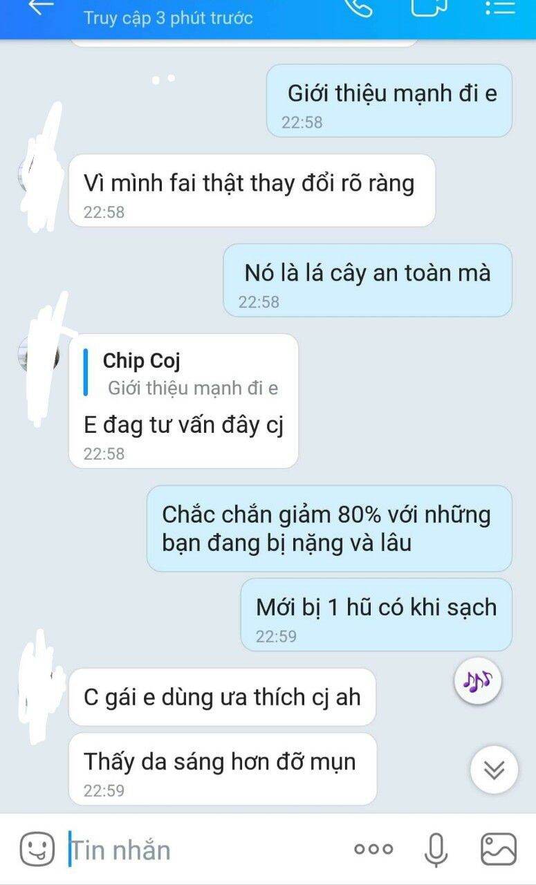 Lá rừng tươi ( mụn nám tàn nhang )