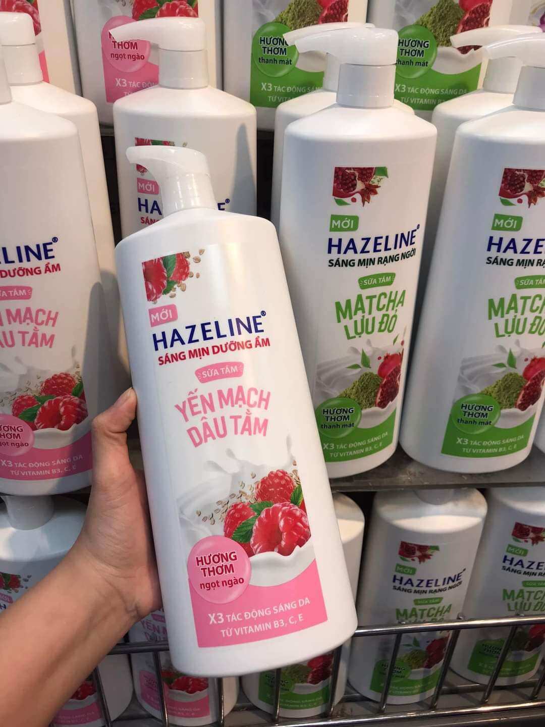 Sữa tắm Hazeline chai 800gr