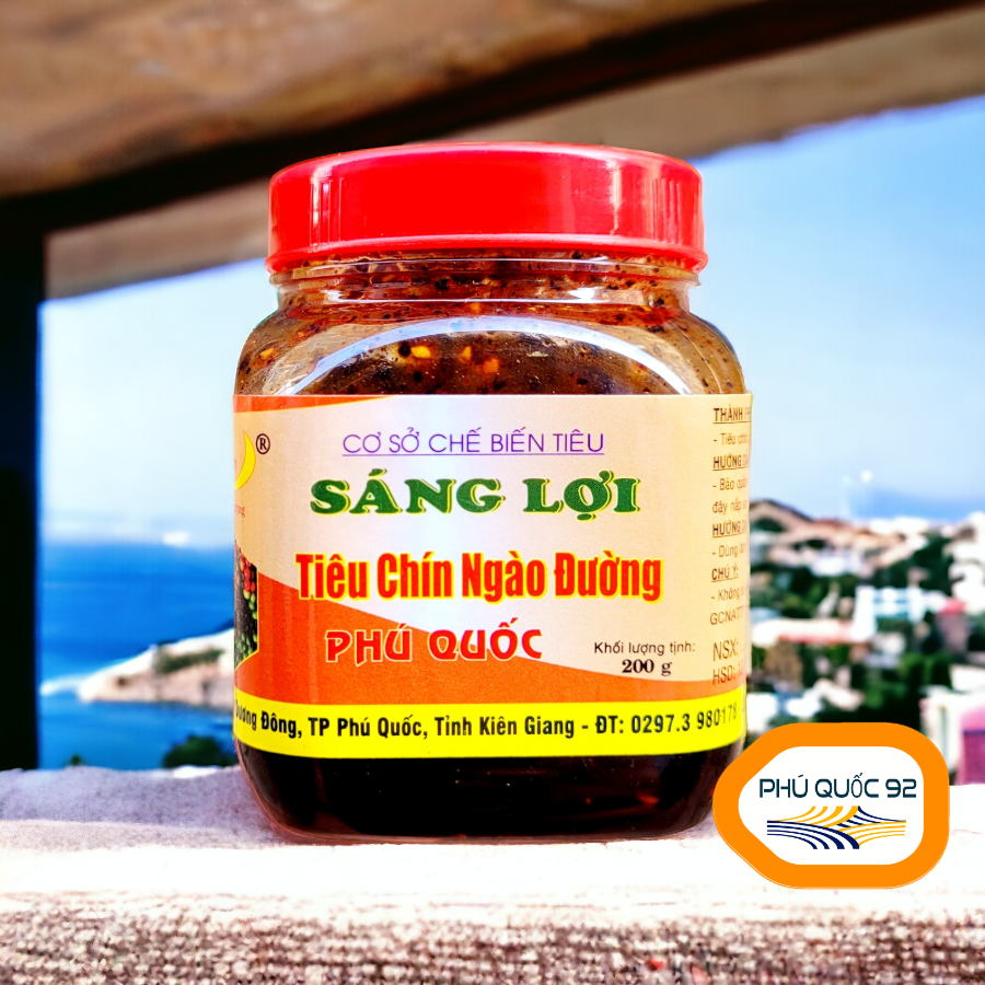 Tiêu Ngào Đường Phú Quốc - hủ 200g