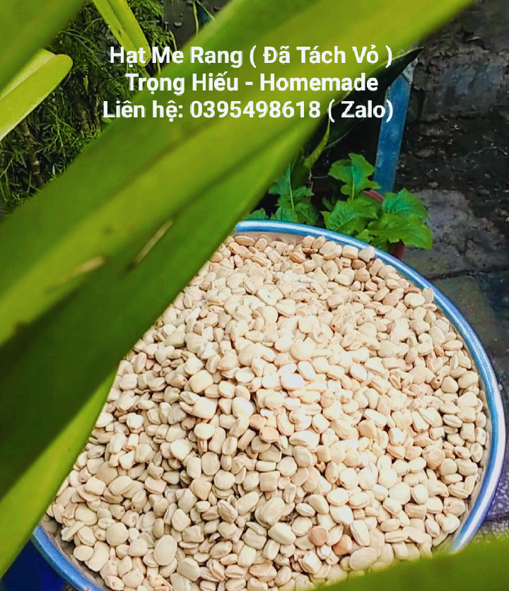 Hạt me rang ( đã tách vỏ)  Hạt me nấu chè (1kg)