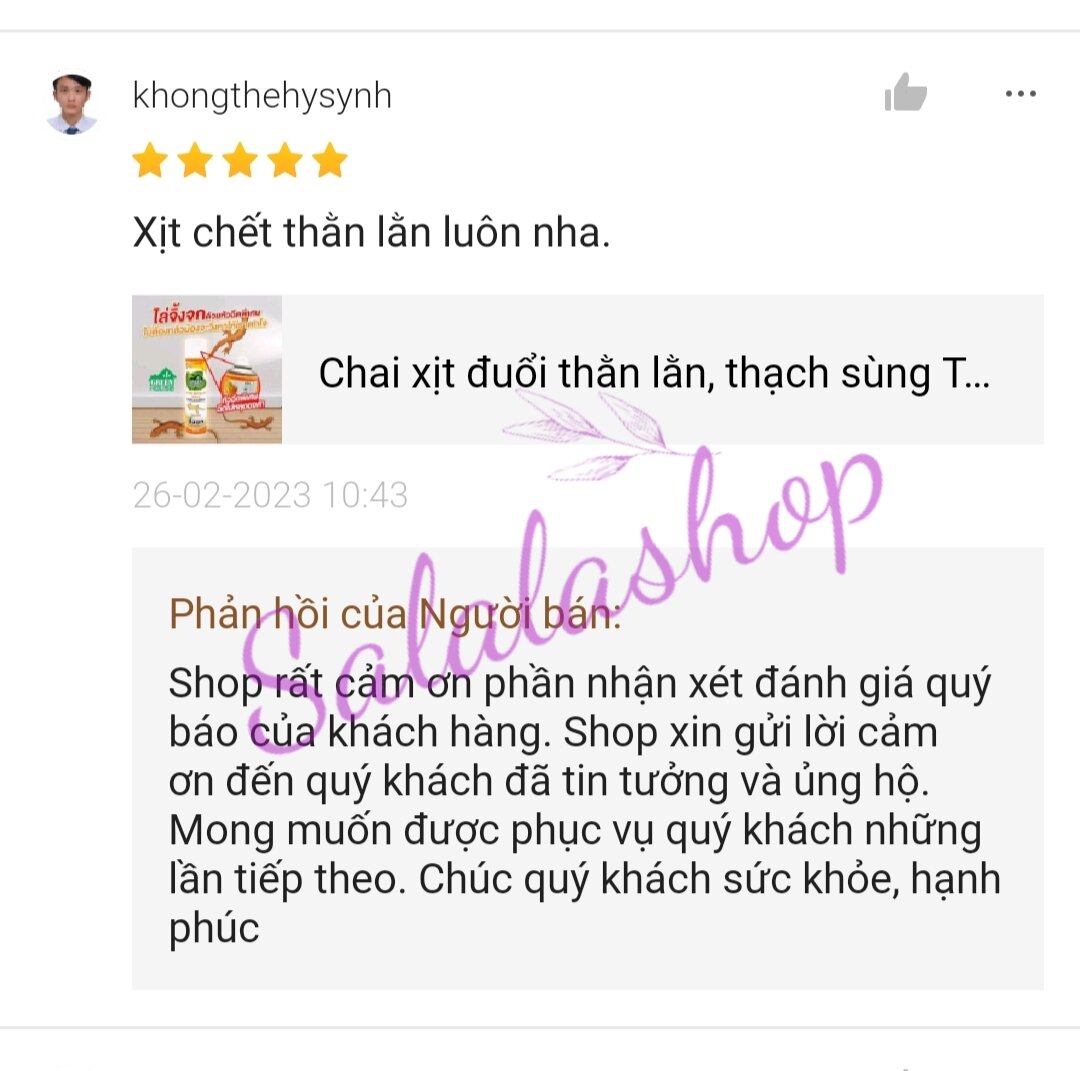 [Chính hãng, có sẵn] Chai xịt đuổi thằn lằn, thạch sùng Thái Lan