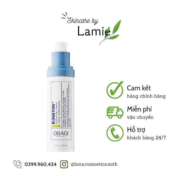 [CHÍNH HÃNG] Kem Dưỡng Tái Tạo Phục Hồi Da Kinetin Cream 50ml