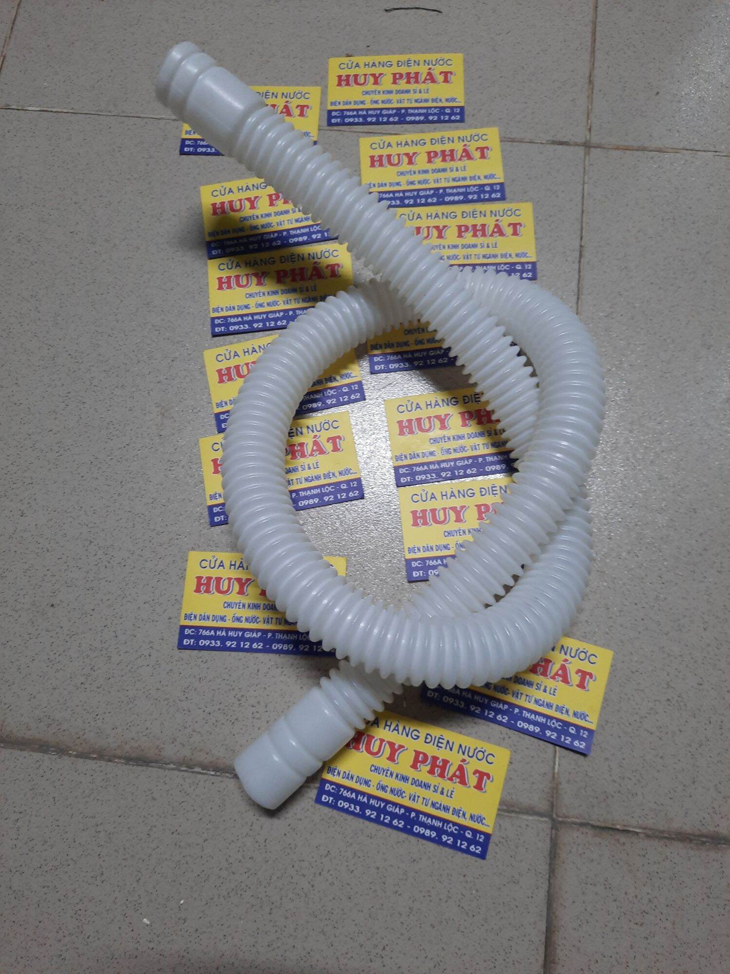 Ống xả thoát nước máy giặt, chậu rửa,.. dài 1,2m