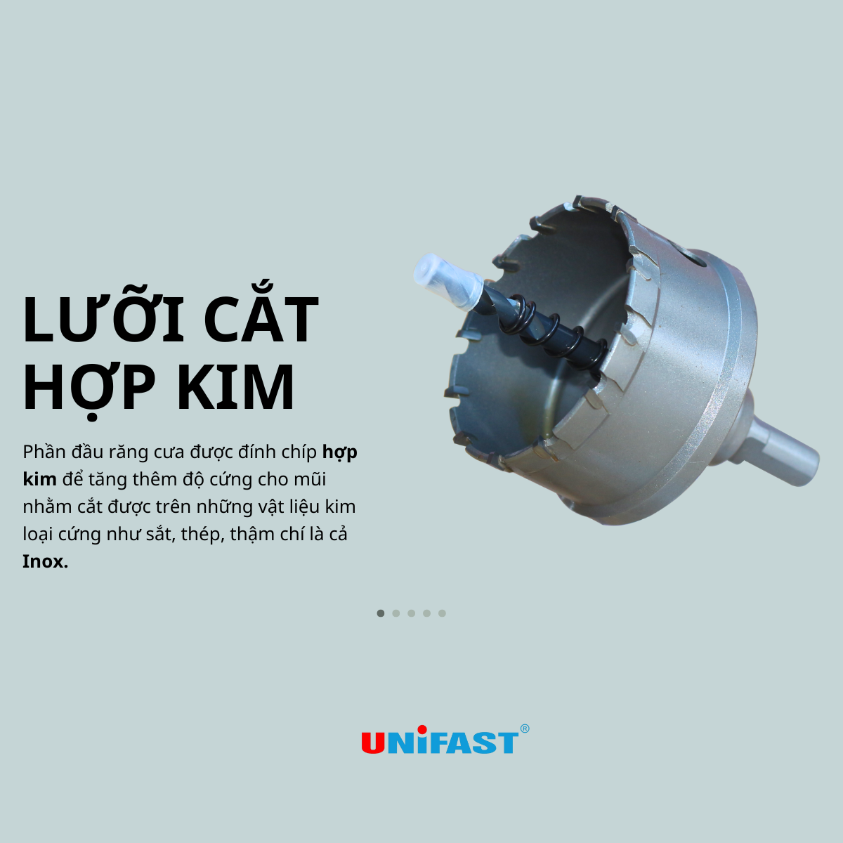 Unifast mct-25 25mm alloy hole saw
