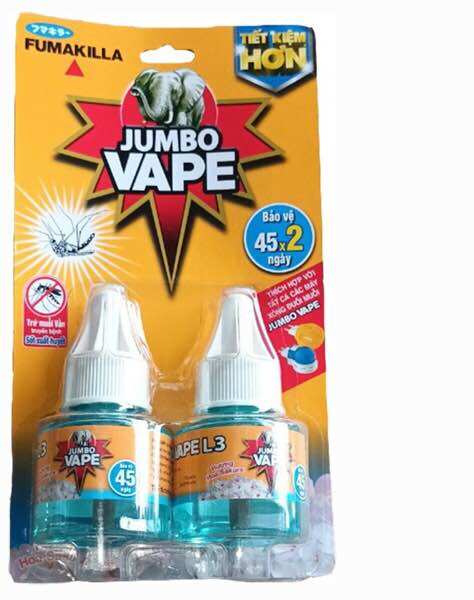 Bộ đôi tinh dầu đuổi muỗi Jumbo Vape