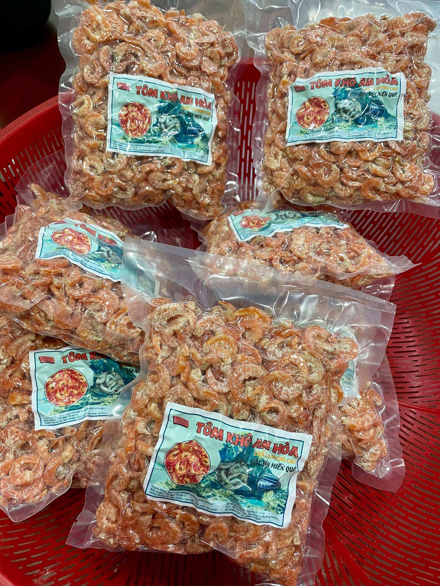 500gr tôm khô ngon ngọt