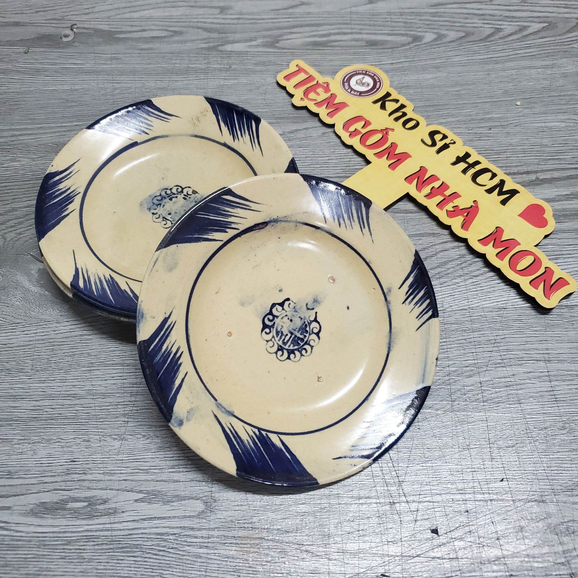 COMBO 3c~5c 🍜DĨA NHỎ 🍝8inch Mẫu Phết GỐM XƯA