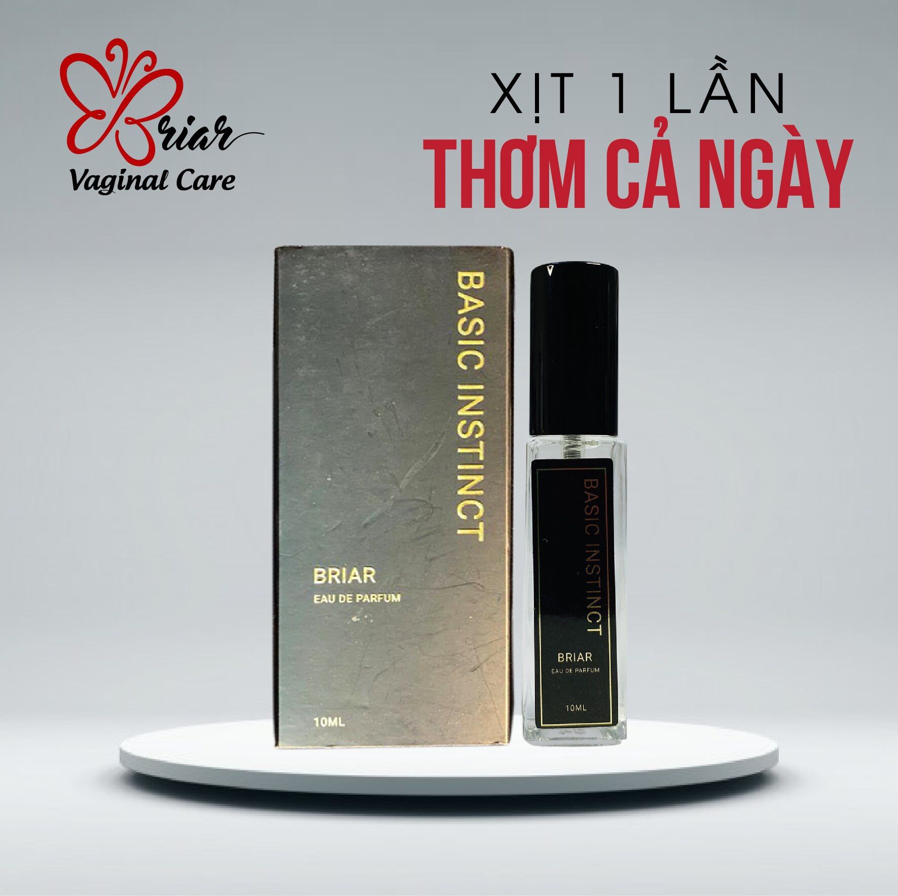 [Tầm Cỡ Tiền Triệu-10Ml] Nước Hoa Vùng Kín Basic Instinct Briar Chính Hãng