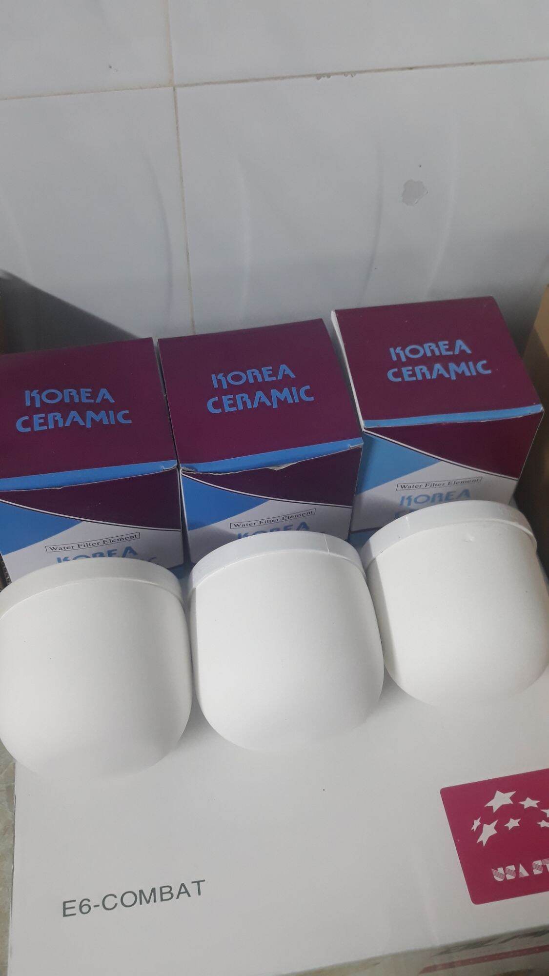Núm sứ lọc vỏ tím hàn quốc korea ceramic