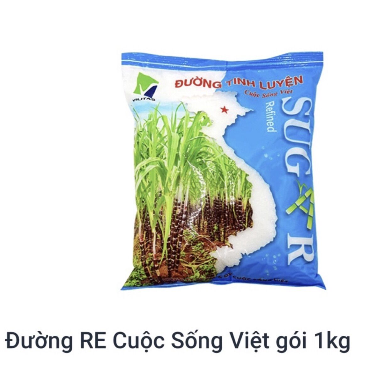 Đường Tinh luyện Sugar RE bịch 1kg