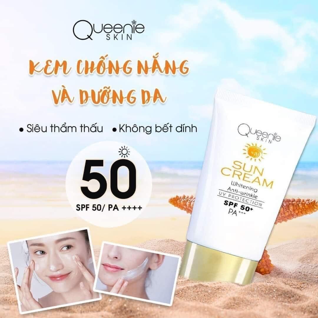 KEM CHỐNG NẮNG [KHÁNG NẮNG LÝ HOÁ QUEENIE SKIN ]