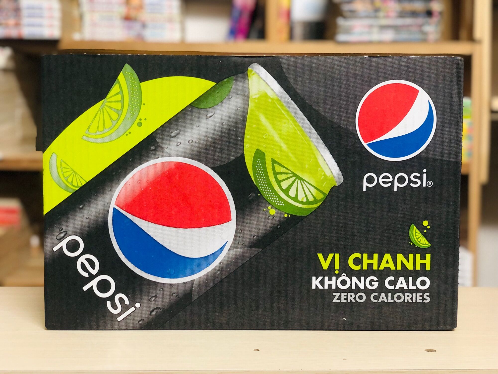 Pepsi chanh 24 lon/Thùng 320ml Chang's Food
